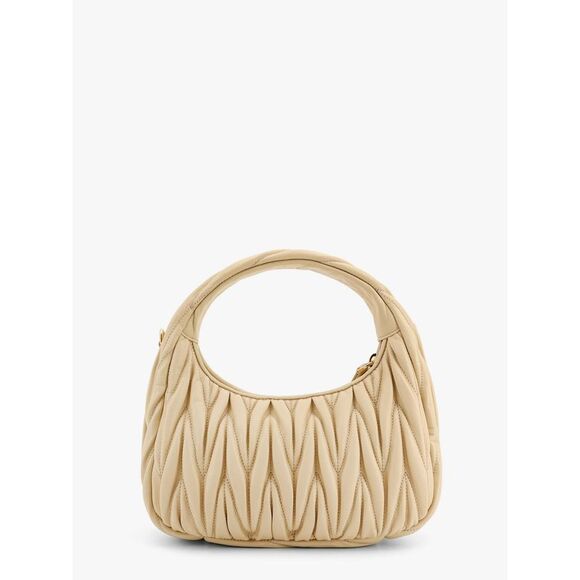 Miu Miu Women Wander Matelassã© Leather Handbag - Picture 3 of 5